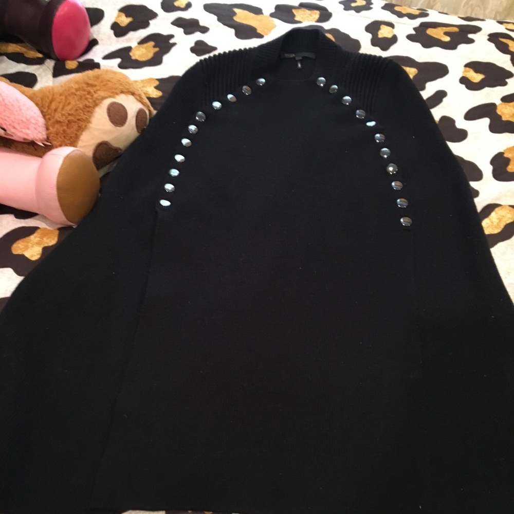 Make knit cape
